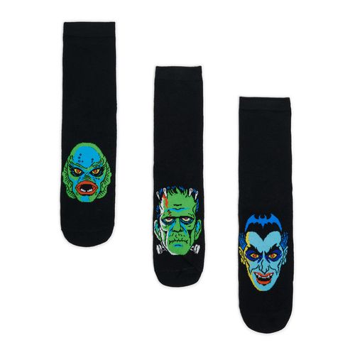 Pack de 3 pares de calcetines Universal Monsters - Cropp - Modalova