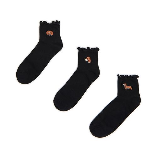 Pack de 3 pares de calcetines - Cropp - Modalova