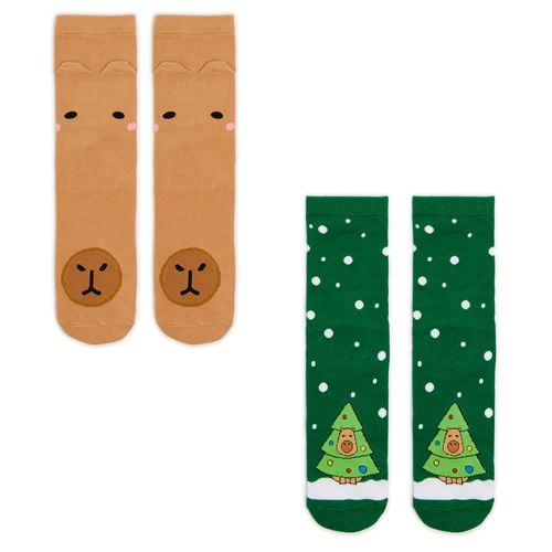 Pack de 2 pares de calcetines navideños - Cropp - Modalova