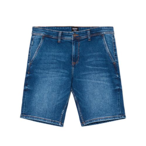 Shorts de mezclilla con efecto lavado - Cropp - Modalova