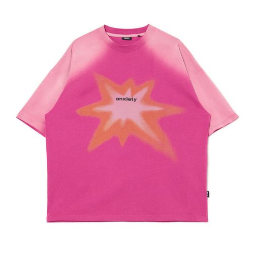 Cropp - Camiseta estampada - fucsia - Cropp - Modalova