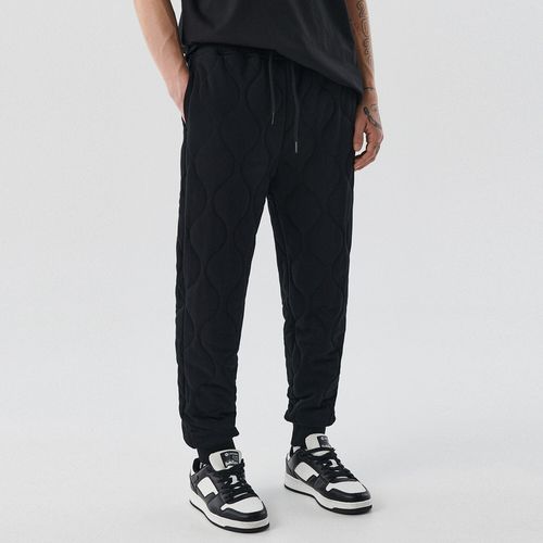 Cropp - Joggers acolchados - Negro - Cropp - Modalova