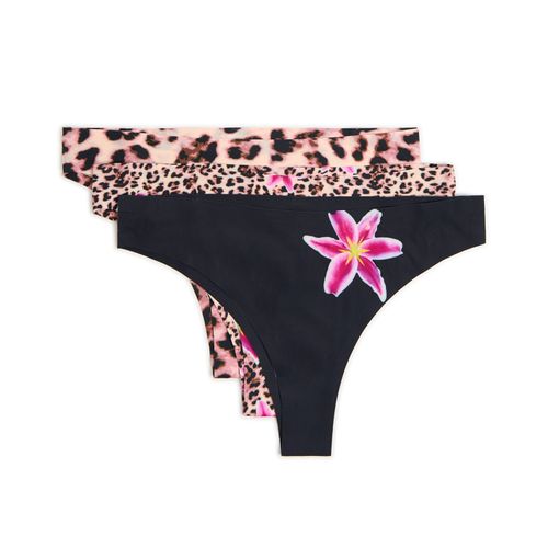Cropp - 3 pares de bragas - café - Cropp - Modalova