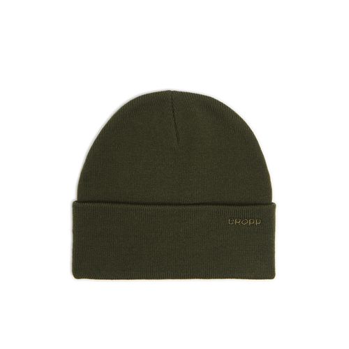 Cropp - Gorro con parche - oliva - Cropp - Modalova