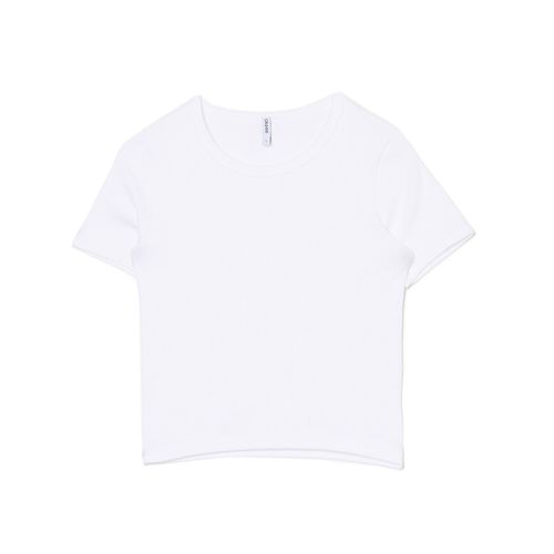 Cropp - Camiseta blanca - Blanco - Cropp - Modalova