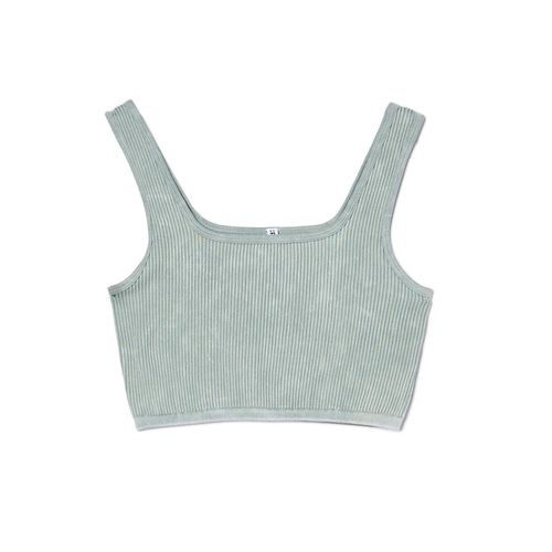 Cropp - Crop top - verde claro - Cropp - Modalova