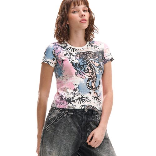 Camiseta con motivos - Cropp - Modalova