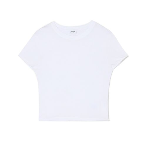 Cropp - Camiseta blanca - Blanco - Cropp - Modalova