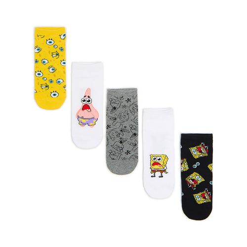 Pack de 5 pares de calcetines SpongeBob SquarePants - Cropp - Modalova