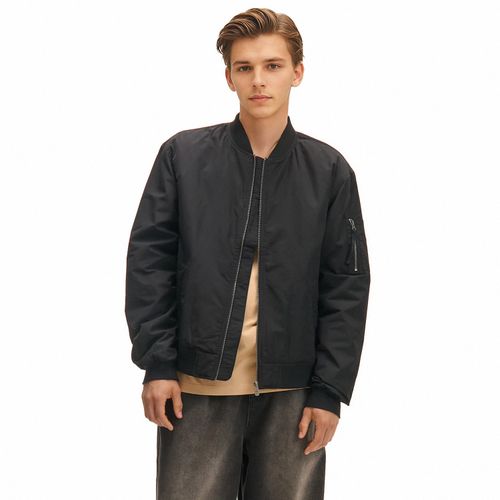 Cropp - Chaqueta bomber - Negro - Cropp - Modalova