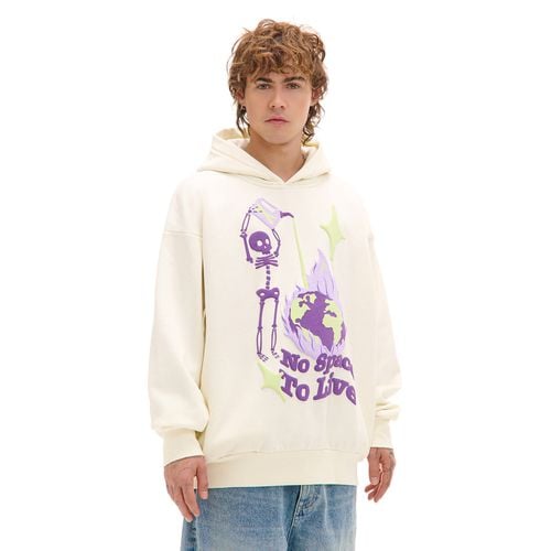 Sudadera con capucha y estampado - Cropp - Modalova