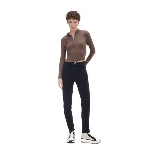 Cropp - Vaqueros mom slim - Negro - Cropp - Modalova