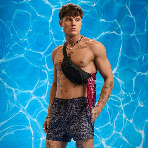 Bañador con estampado all over - Cropp - Modalova