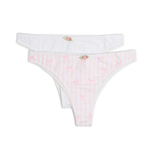 Cropp - 2 pares de bragas - Rosa - Cropp - Modalova
