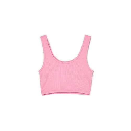 Cropp - Crop top - rosa pastel - Cropp - Modalova