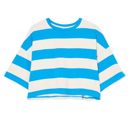 Cropp - Camiseta a rayas - índigo - Cropp - Modalova