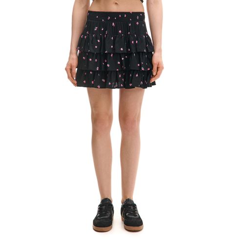 Falda con motivos de flores - Cropp - Modalova