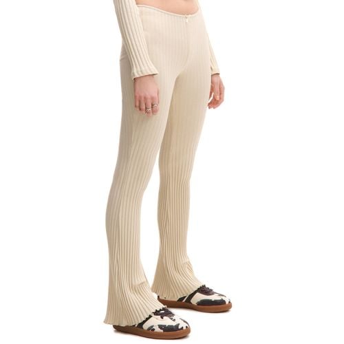 Cropp - Pantaloni svasati - Beige - Cropp - Modalova