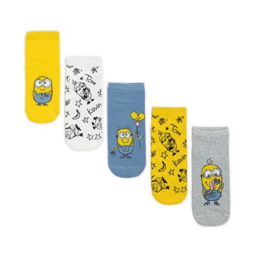 Confezione da 5 paia di calze Minions - Cropp - Modalova