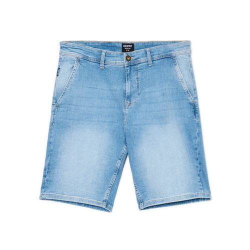 Shorts in denim con effetto lavato - Cropp - Modalova