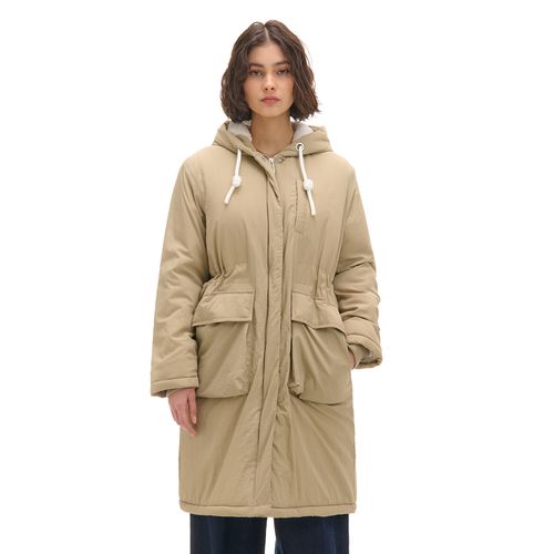 Cropp - Parka con cappuccio - Beige - Cropp - Modalova