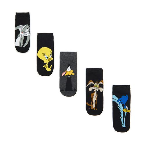 Confezione da 5 paia di calze Looney Tunes - Cropp - Modalova