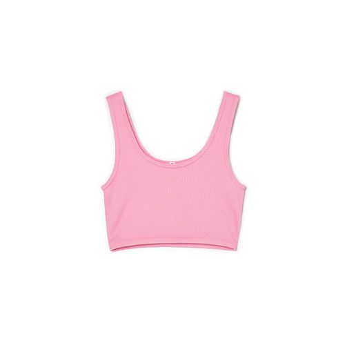 Cropp - Crop top - rosa pastello - Cropp - Modalova