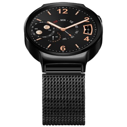 Hoco Huawei Original High Quality Milanese Loop Magnetic Clasp Stainless Steel Watch Bracelet SH29144 - Babla's Jewellers - Modalova