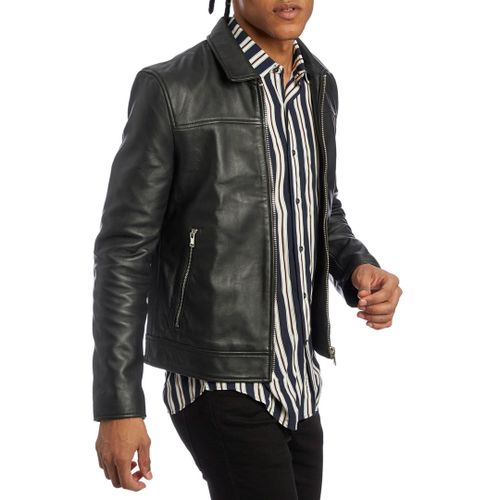 Black Artesia Leather Jacket - Bolongaro Trevor - Modalova