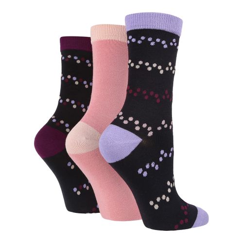 Multi 3 Pack Bamboo Socks - Glenmuir - Modalova