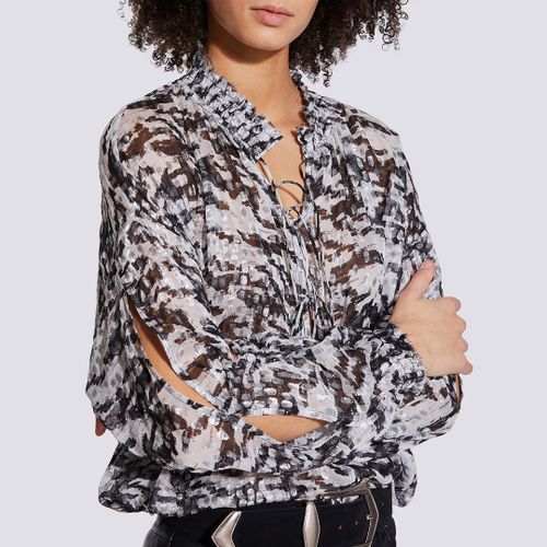 Multi Sella Silk Blend Printed Top - IRO - Modalova