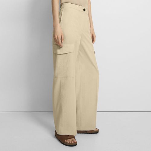 Beige Cargo Trousers - Theory - Modalova