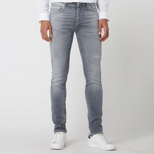 Grey Wash Ronnie Stretch Jeans - 7 For All Mankind - Modalova