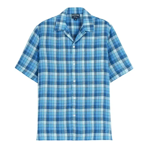 X The Beach Boys Checked Linen Shirt - Size XXXL - Vilebrequin - Modalova