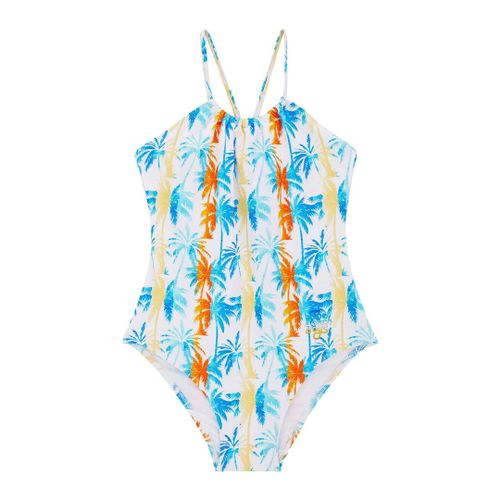 Girls Palms & Stripes Swimsuit - Vilebrequin - Modalova