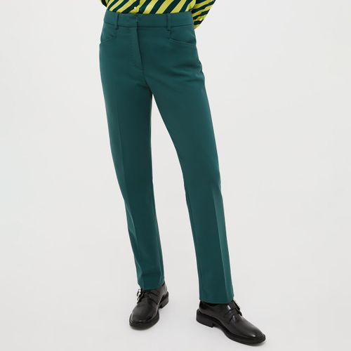 Green Adda Straight Leg Trousers - Max&Co. - Modalova