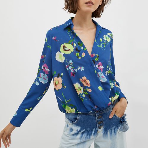 Blue Morgana Floral Blouse - Max&Co. - Modalova