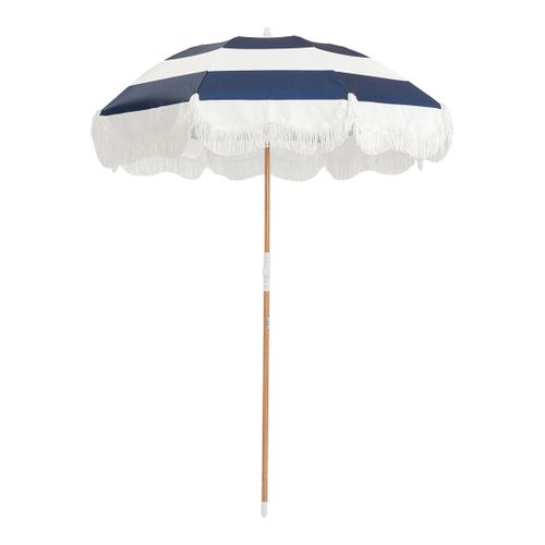 The Holiday Umbrella Navy Capri Stripe - Business & Pleasure Co - Modalova