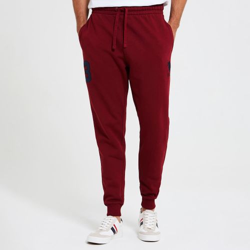 Dark Cuffed Hem Cotton Blend Joggers - U.S. Polo Assn. - Modalova