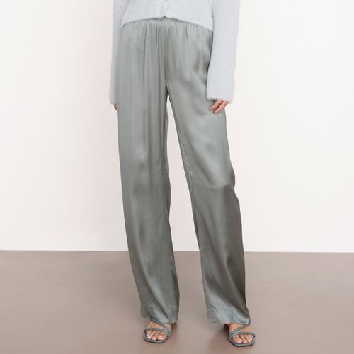 Grey Wide Leg Trousers - Vince - Modalova