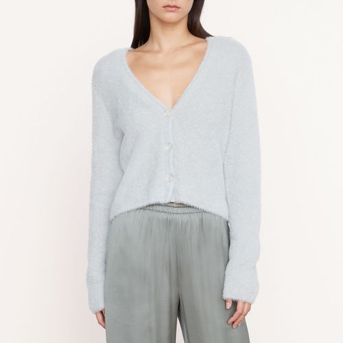 Blue V Neck Cardigan - Vince - Modalova