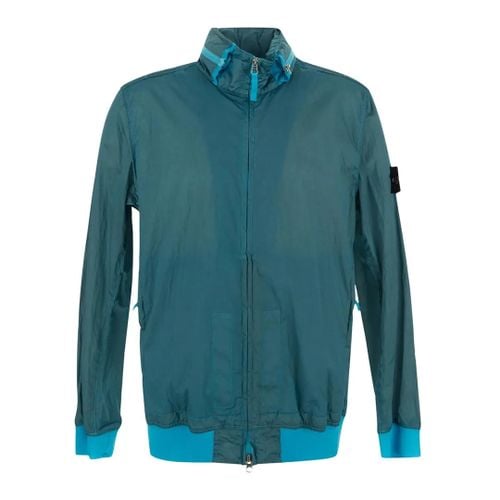 Turquoise Nylon Metal Watro-Tc Jacket - Stone Island - Modalova