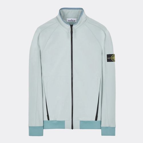 Technical Stretch Zipped Sweatshirt - Stone Island - Modalova