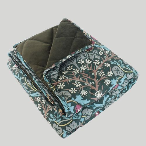 Blackthorn Print Pet Blanket 150cm x 100cm - Morris & Co - Modalova