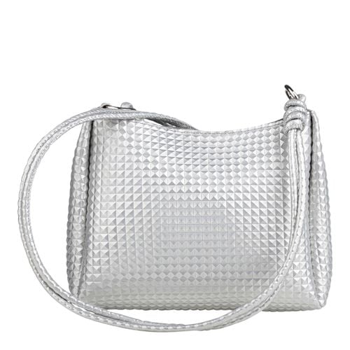 Women's Silver Crossbody Bag - Lucky Bees - Modalova