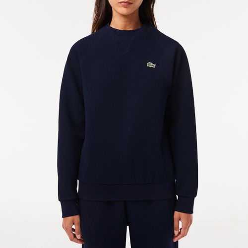 Navy Cotton Sweatshirt - Lacoste - Modalova