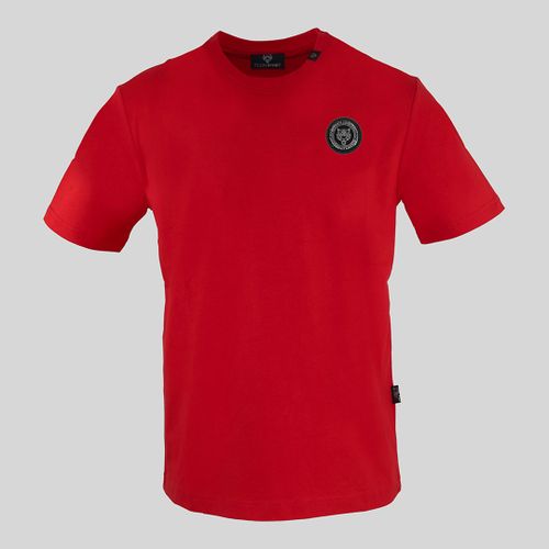 Red Cotton T-Shirt - Philipp Plein - Modalova