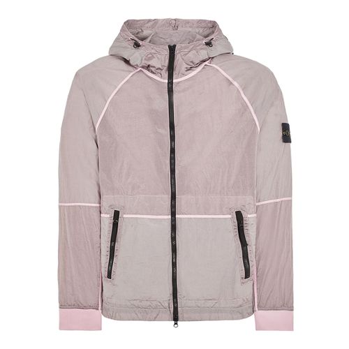 Pink Nylon Hooded Jacket - Stone Island - Modalova