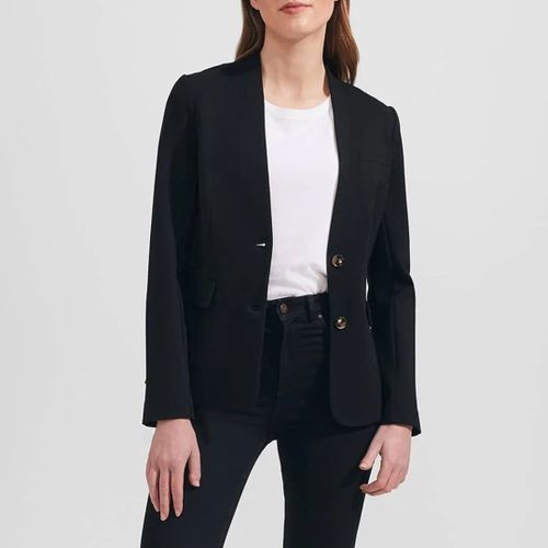 Black Adalee Ponte Blazer - Hobbs London - Modalova