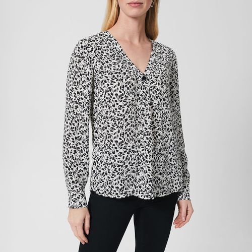 Black Nelle Printed Blouse - Hobbs London - Modalova